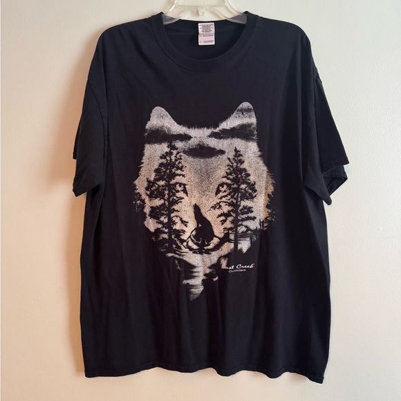 Vintage Wolf Alaska Graphic T-Shirt (XL) - Picture 1 of 3